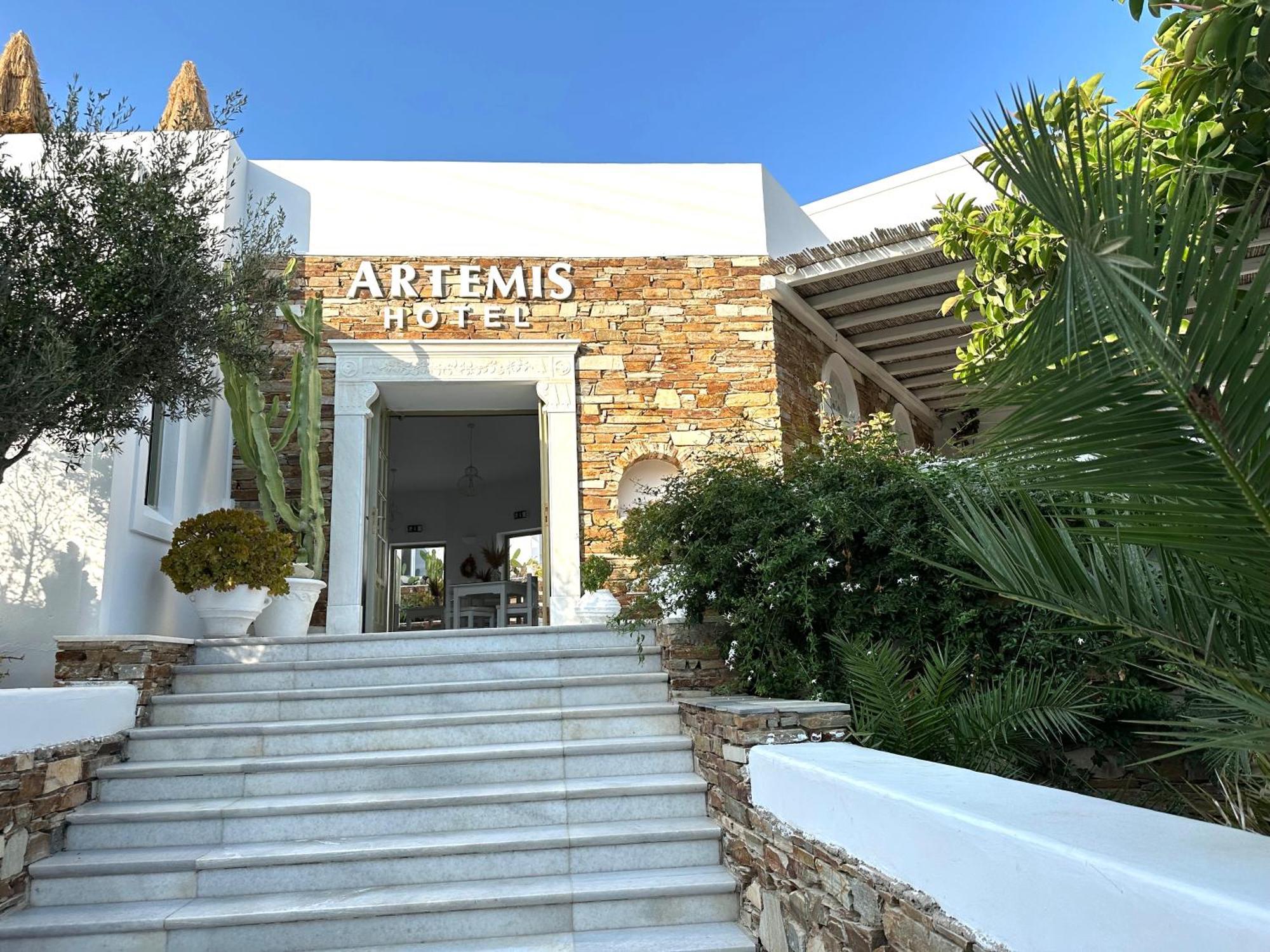 Artemis Hotel Antiparos Town エクステリア 写真